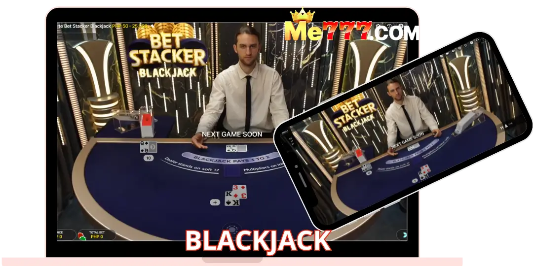 Blackjack at me777
