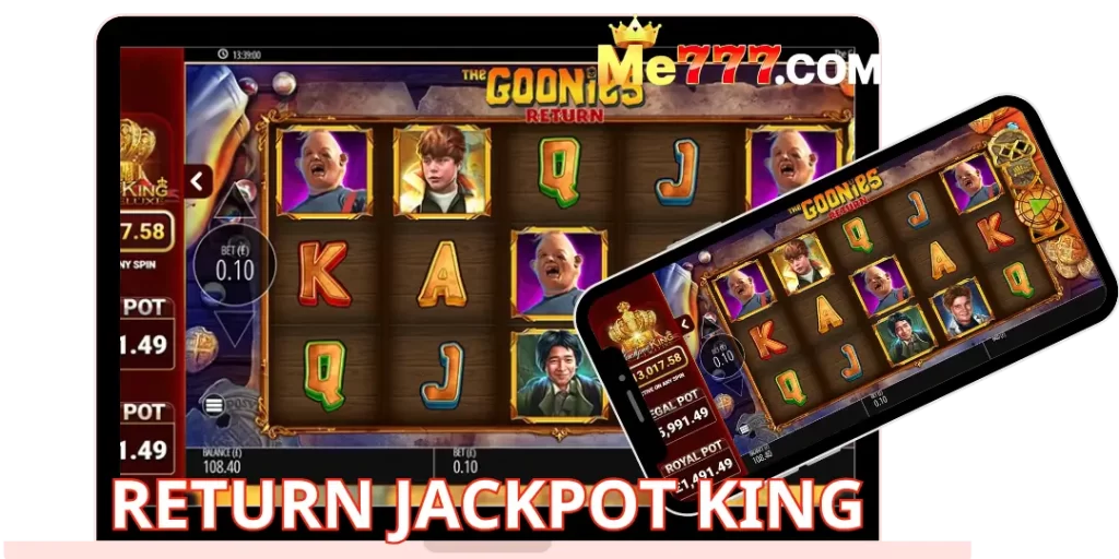 image Return Jackpot King at me777